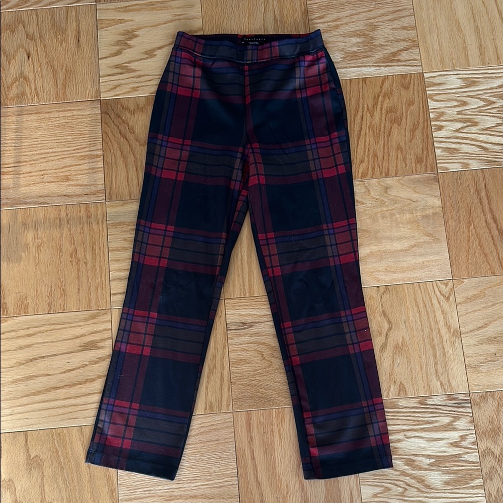 Sanctuary Red and Black Plaid Pants